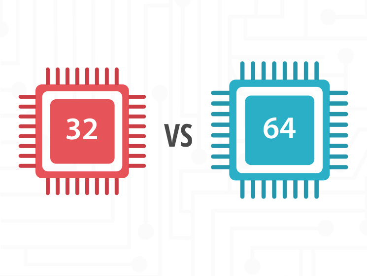 Difference between 32 bit & 64 bit Operating System ?